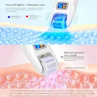 Bio Roller EMS microneedling derma roller with LED and vibration