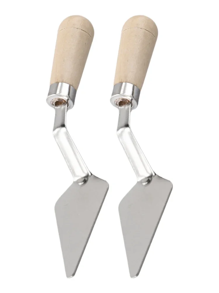 2 Pcs Scraper Knifes Palette Oil Mix Pigment Student Art Draw Texture Artist Scrape Spatula Drawer Painter Paint Tools art drawing tools