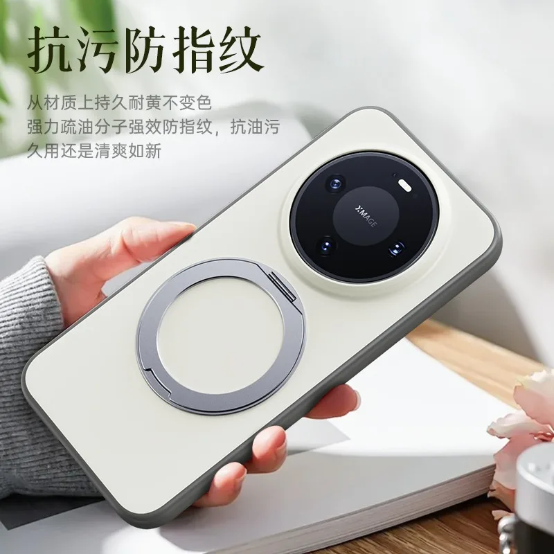 Luxury Skin-Feel Magnetic Shockproof Slim Phone Case