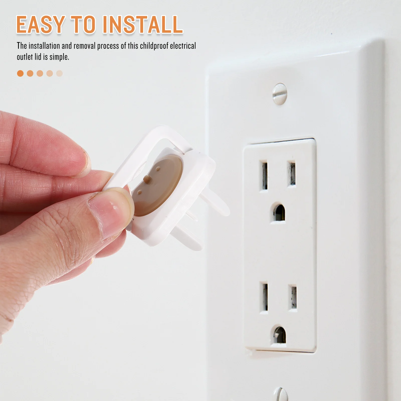 어린이 방지 소켓 보호 커버, 콘센트 보호대 안전 플러그 커버, 캡 12 개