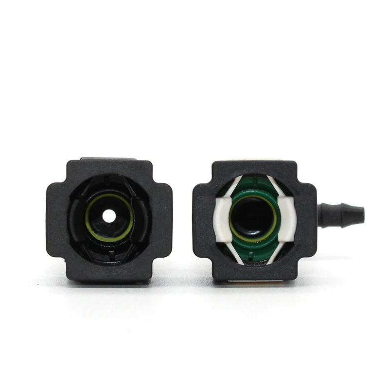 7.89 ID3 Double Lock Spring Auto Car Fuel Line Hose Coupler Quick Release Connector Rubber Hose Carburetor Part fuel line connector hose coupler