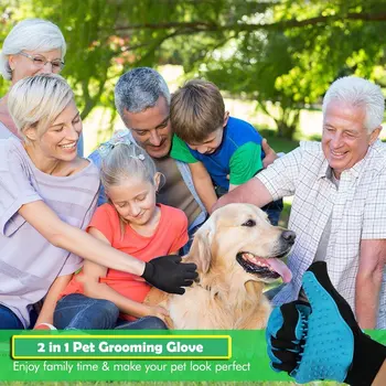 Gants de nettoyage en silicone pour chiens et chats - 2025 - Doglovedesign : Vêtement et accessoires pour chiens