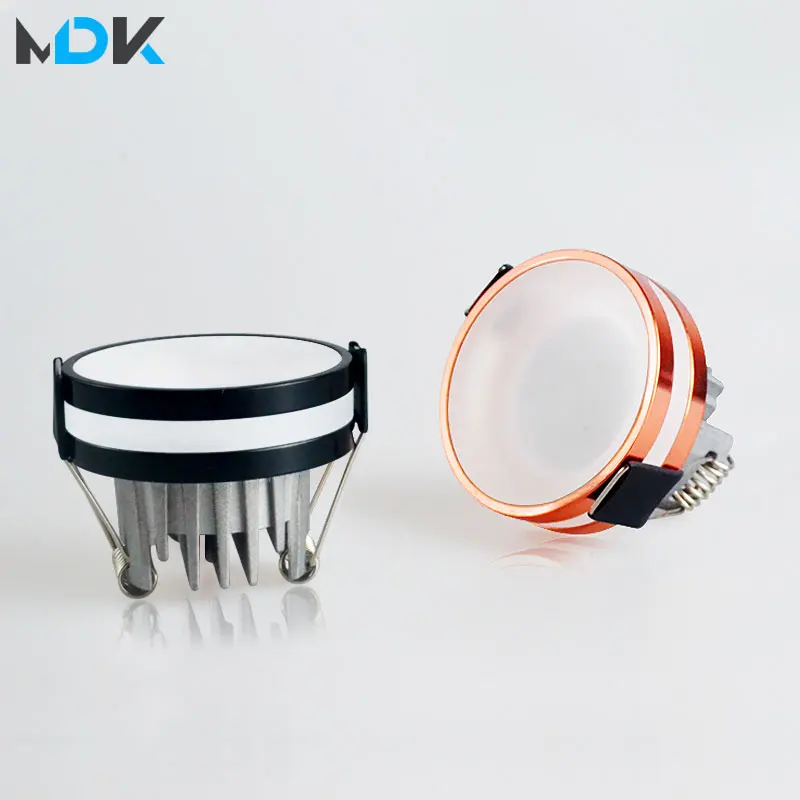 

New Downlight Acrylic Guiding Light Recessed Led Spot Art Ceiling Light Down Light for Indoor lighting 3W 5W 220V 110V 85-265V