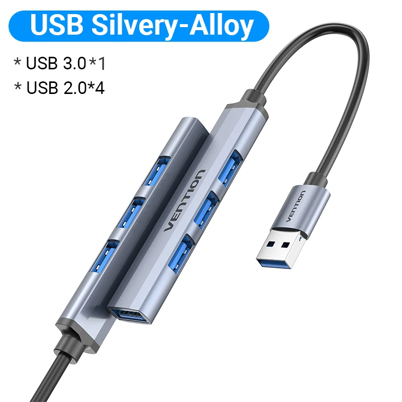 USB Silvery-Alloy