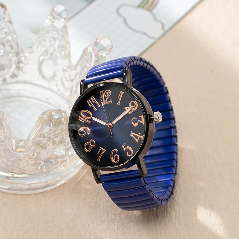 

Hot Selling Women's New Elastic Band Watch Casual Fashion Quartz Watch for Women Ladies Watch women wrist watches for women