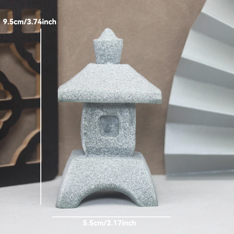 Sandstone Zen Garden Pavilion Ornament