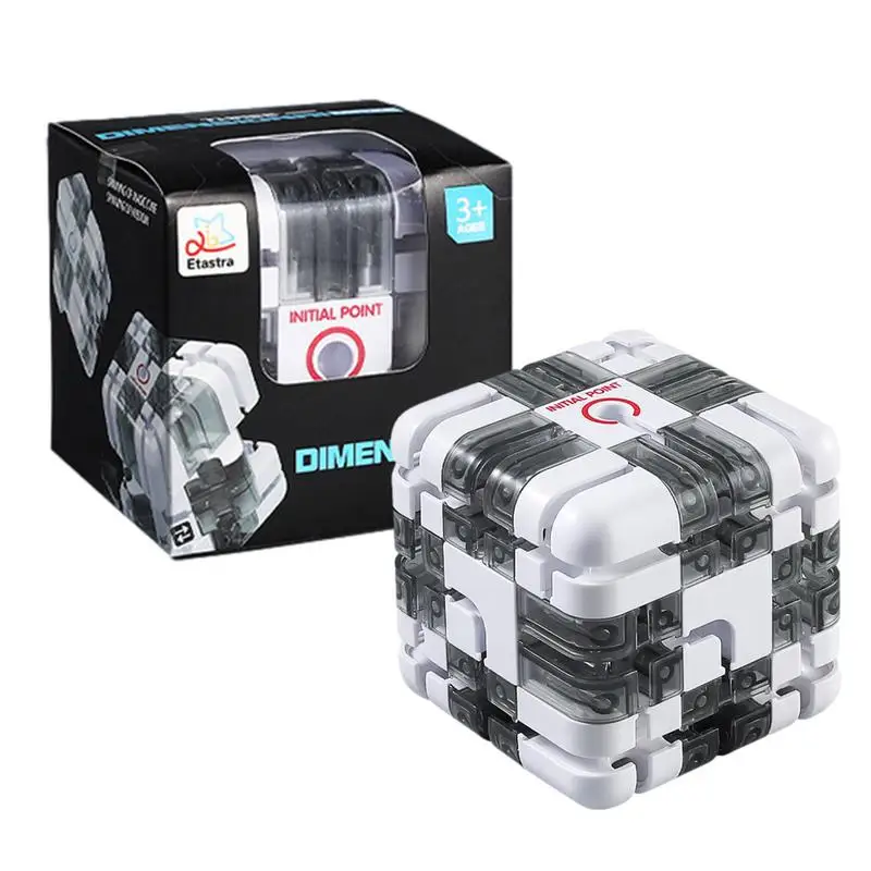 

Puzzle Fun Brain Teaser Anti-Collision 3D Maze Cube Maze Ball Cube To Enhance Patience And Concentration For Adults And Kids