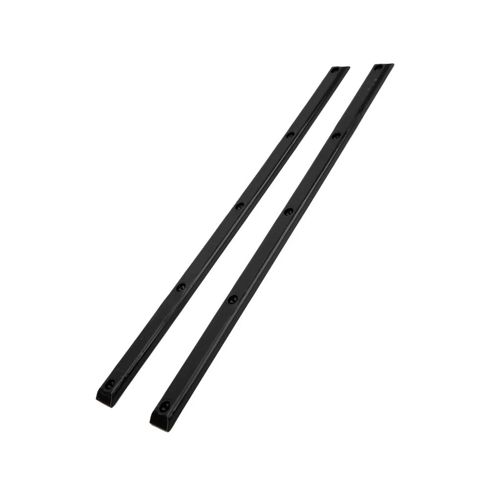 2Pcs Durable ABS Rib Bones Rails Colorful 36.5x1.7cm Skateboard Rail Guards Skateboard Deck Guards Skateboarding