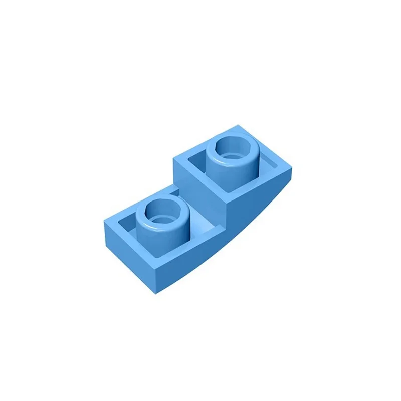 50 stücke 24201 Hang Gebogene 2x1 Invertiert Gebäude Blöcke Spielzeug Für Kinder Kompatibel Pädagogisches Kreative Größe Geschenk DIY MOC – Detail 7