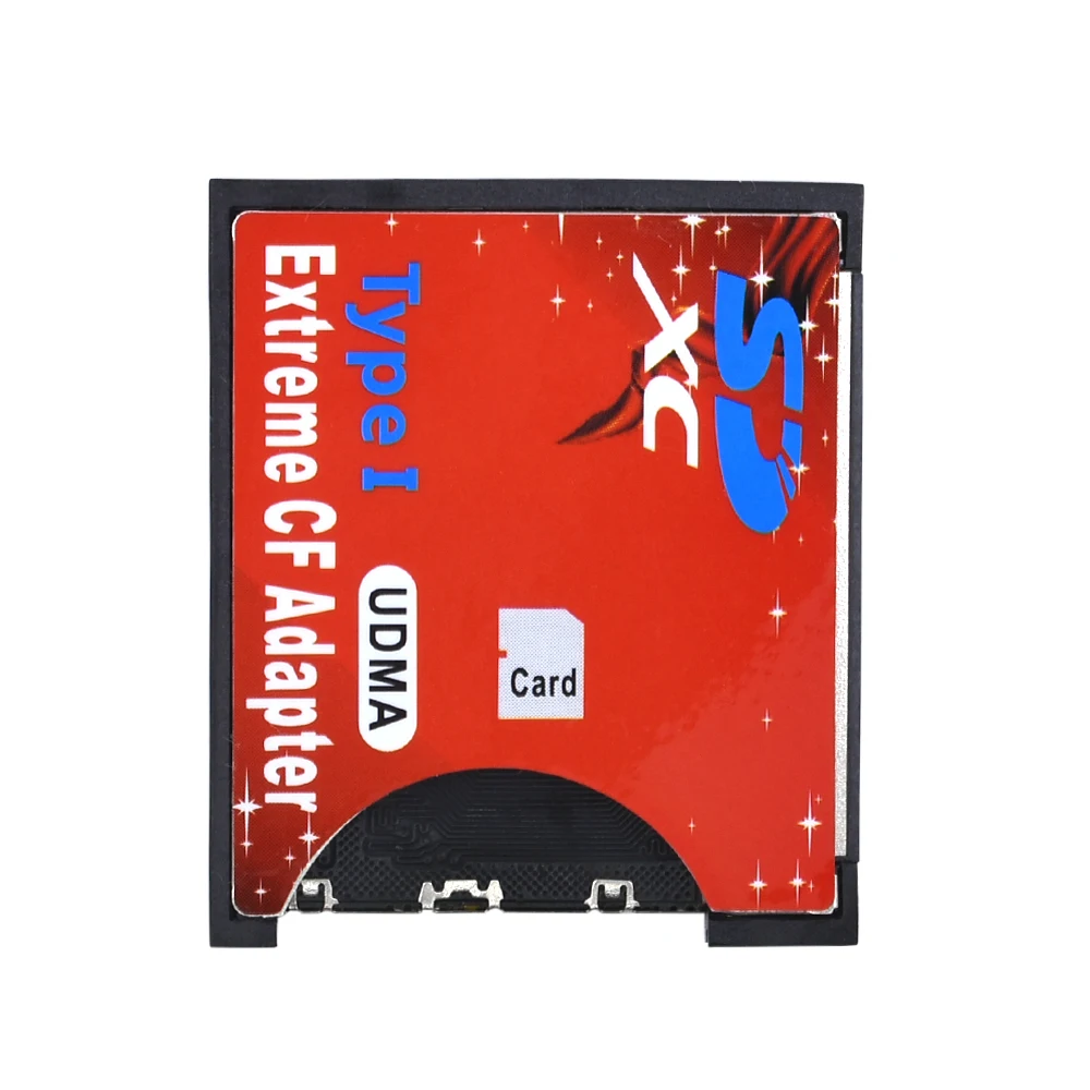 TISHRIC 하이 퀄리티 SD-CF 카드 어댑터, SDHC SDXC 플래시 타입 메모리 카드 리더 컨버터, SLR 카메라 전용