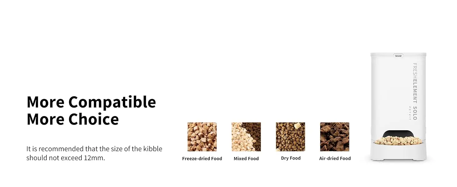 dry food pet feeder