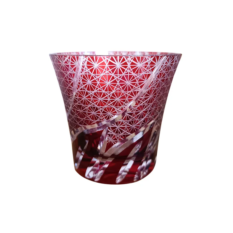 Verre à Whisky Japonais Edo Kiriko Artisanal - Vaisselle Et