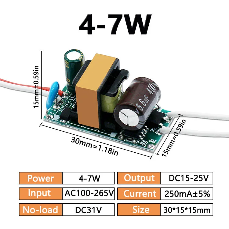 4-7W DC15-25V