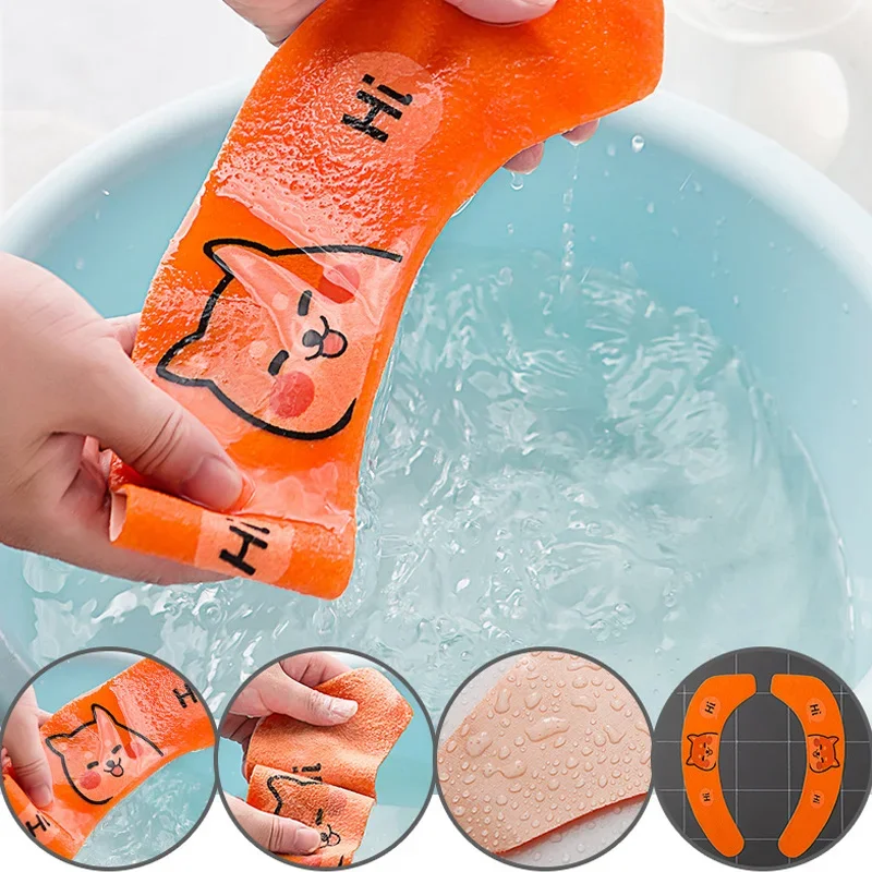 Toilet seat cushion adhesive type household four season universal static adhesive seat sticker