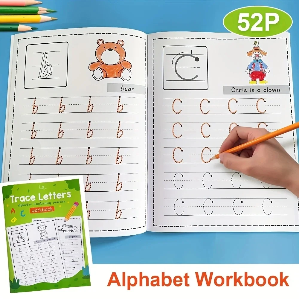 Alphabet Tracing Workbook 5
