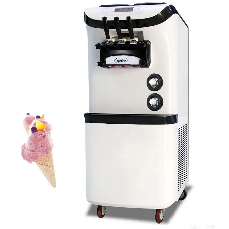 

Soft Ice Cream Machine For Dessert Shop Yogurt Maker Stainless Steel Ice Cream Makers Electric Kitchen Appliances
