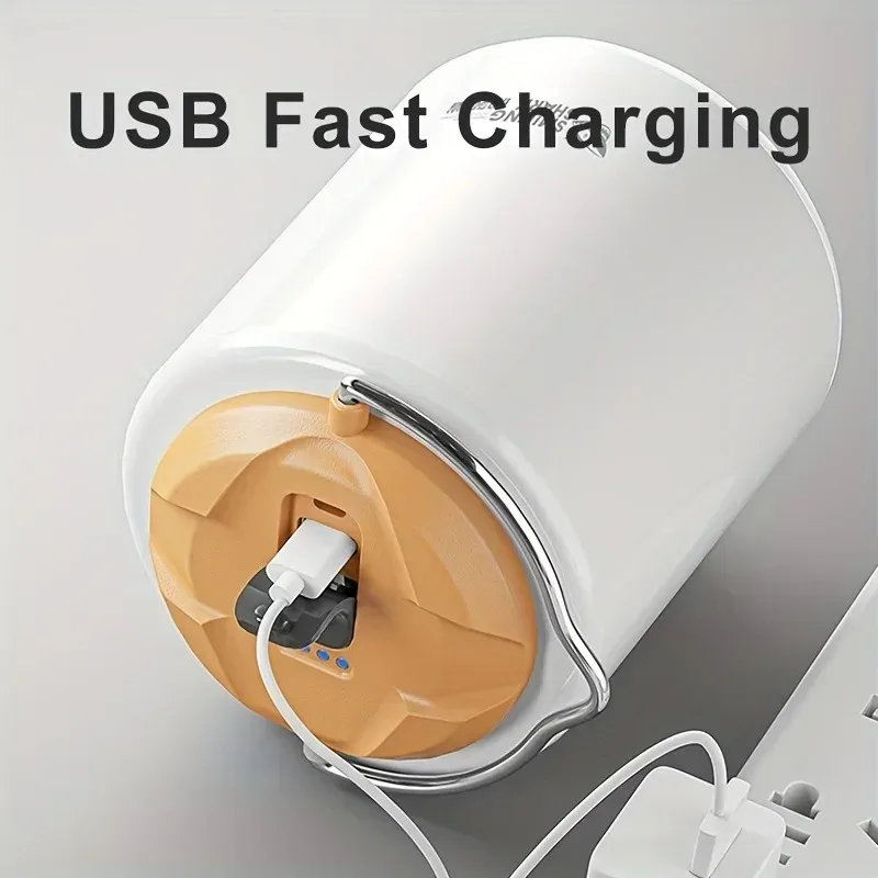 Mini Rechargeable LED Camping Lantern with Hook canopy lighting super bright Soft Light Night Emergency Portable lighting tent 6