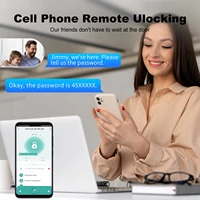 Tuya Door Lock Smart Life APP / Fingerprint / Key / Password Unlock Apartment Hotel Support Smart Home Electronic Door Lock - Image 4