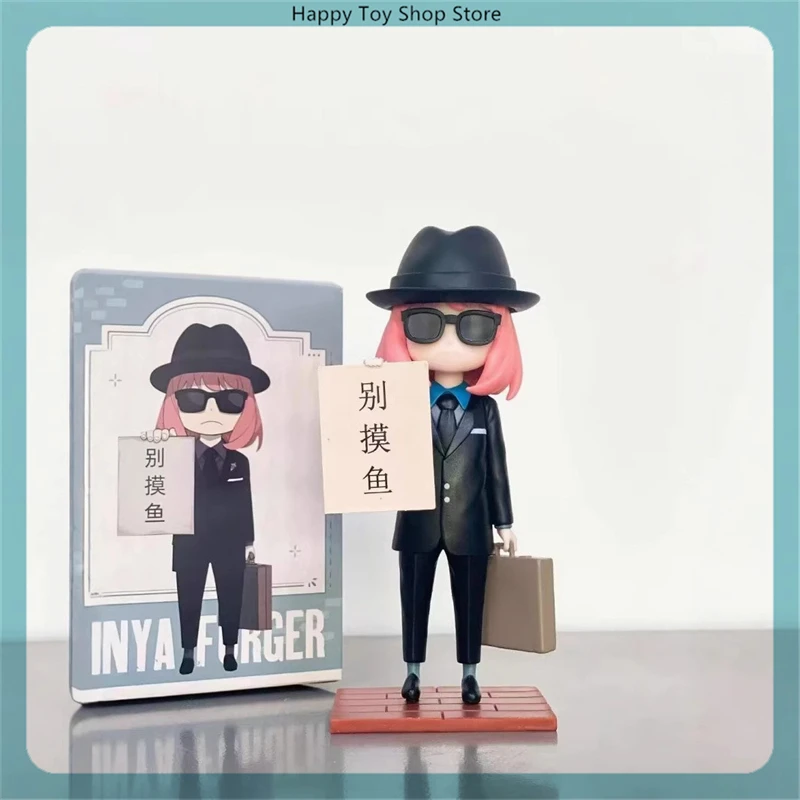Spy×Family Anya Forger Fish Trouble Anime Figure - 15cm Collectible Statue Decoration