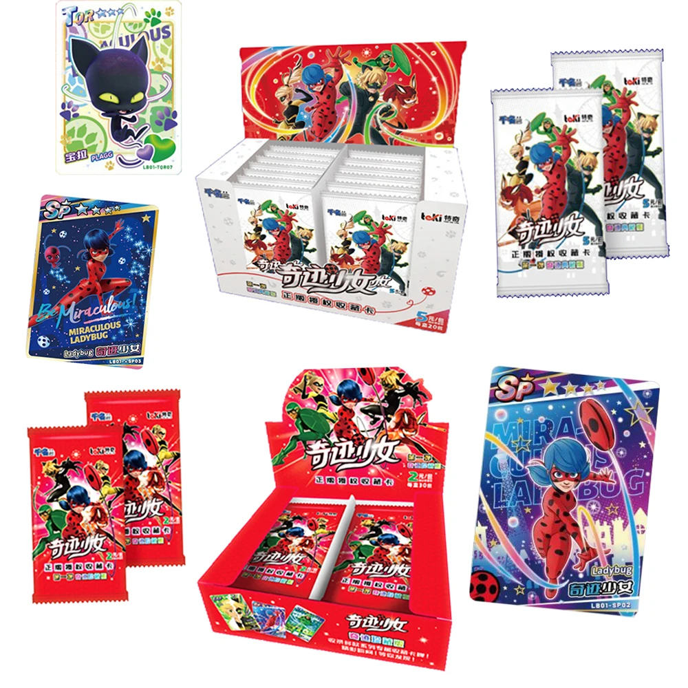 Miraculous Ladybug Superhero Series Miracle Collection Edition Card Anime  Characters Limited SSP TCP TQR Card Toys For Children - AliExpress