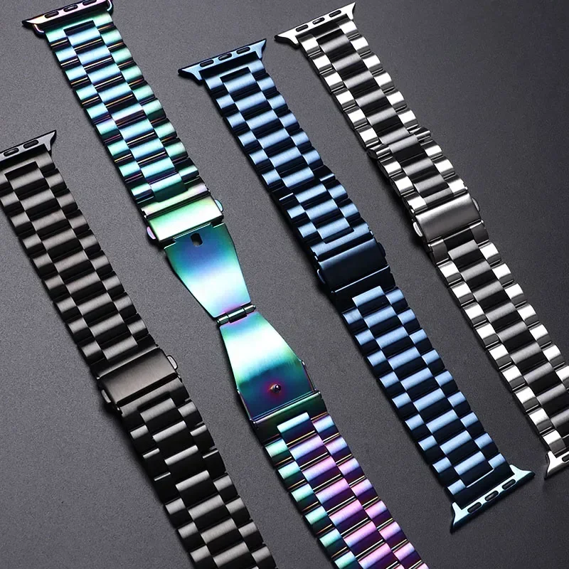 รูปสินค้า สายสแตนเลส Apple Watch คุณภาพสูง รองรับหลายรุ่น