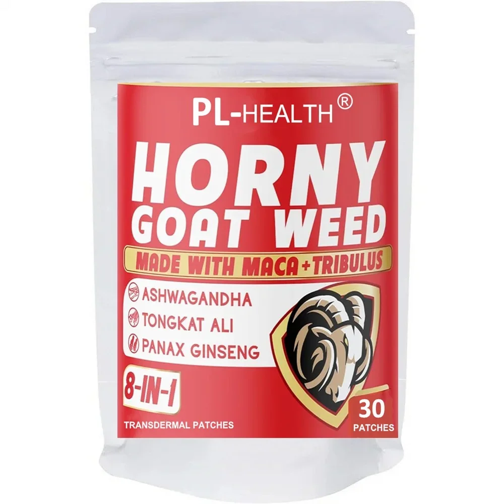 Cerotti Transdermici Di Capra Cornea, Con Maca, Tribulus, Ginseng - Performance E Supporto Energetico 30 Patch