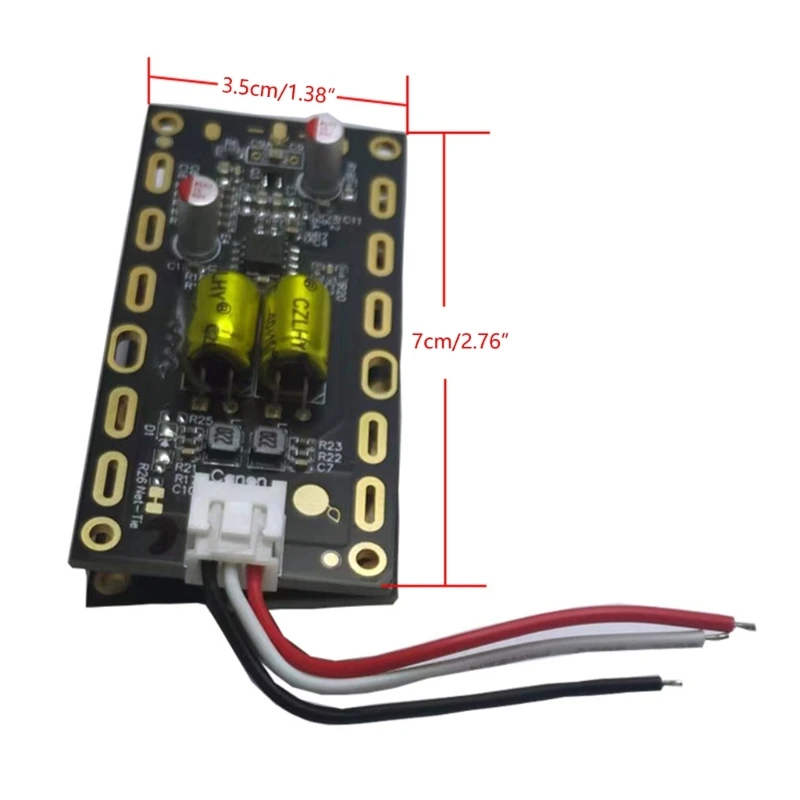 Accessori per microfono dinamico stereo a condensatore a diaframma largo Circuito amplificatore Modulo wireless per riparazione microfono fai-da-te - immagine 6