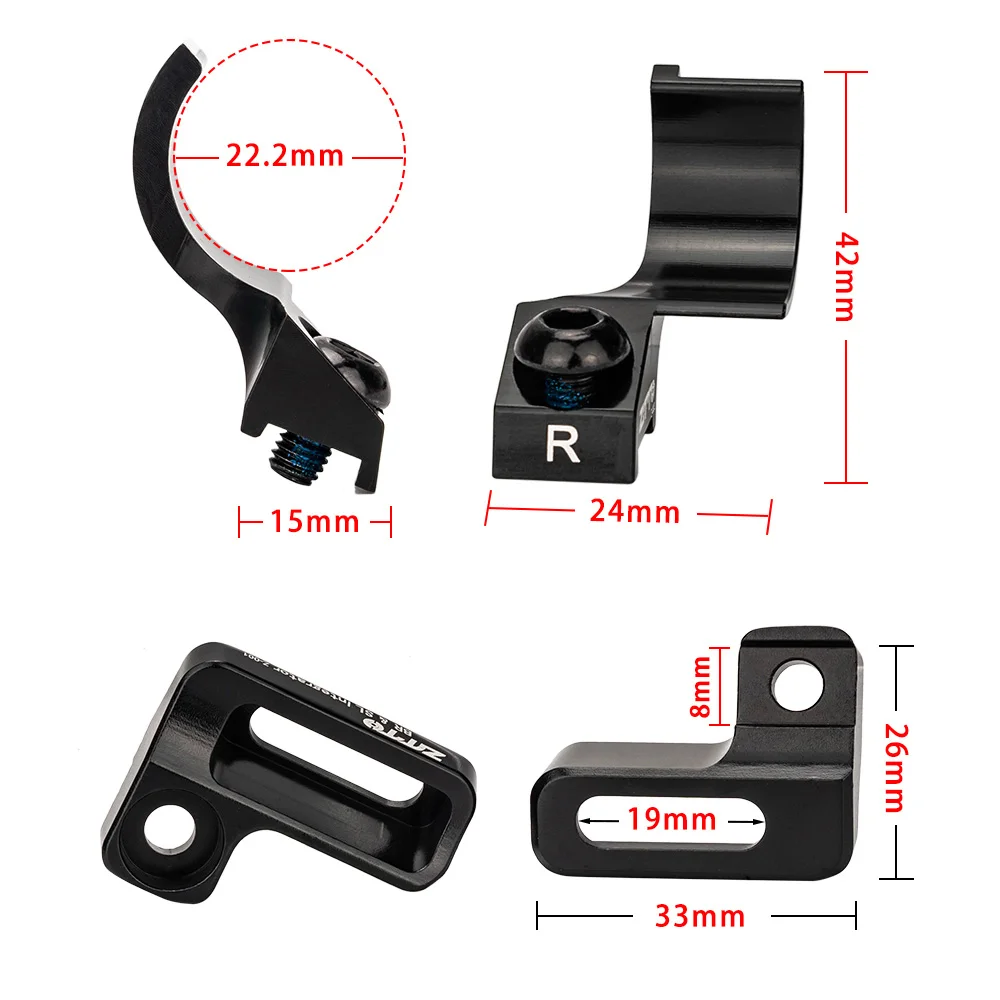 Brake Matchmaker X Integrated Adapter for GX NX SX X01 shifter M6000 M7100 M6100 Ispec Lever bike shifter brake adapter ZTTO I-spec 2 EV