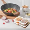 Double Compartment Seasoning Container with Lid Transparent Disposable Dressing Sealed Containers Spice Jars Kitchen Organizer 4