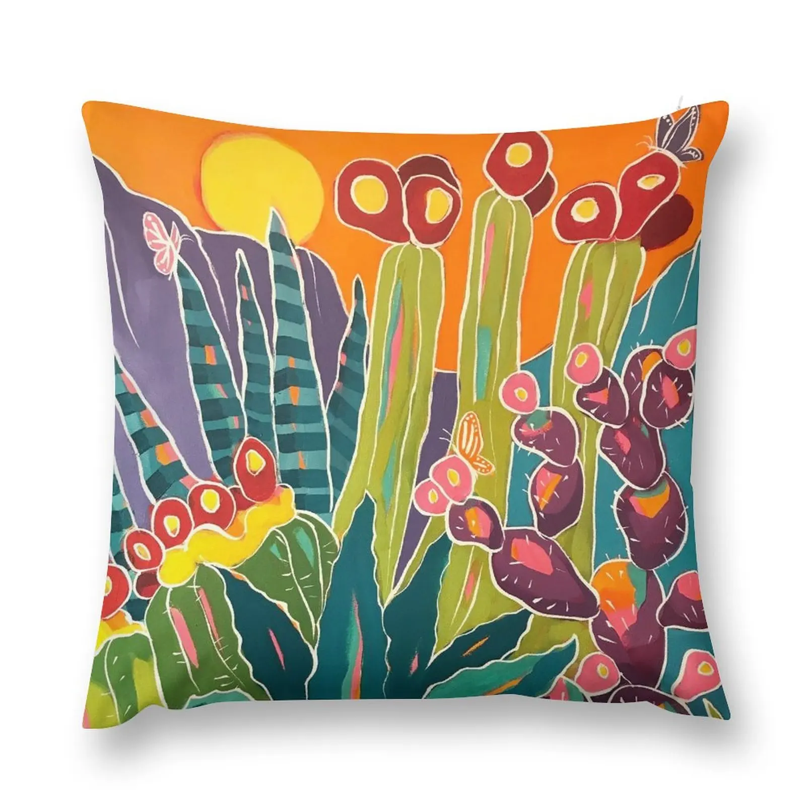 

Butterfly Sunset Throw Pillow Pillow Cover Christmas Cushion For Home Sofa Cover Sofa Cushion