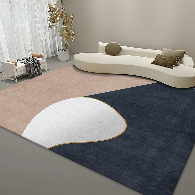 Ins Style Rugs for Bedroom Decor Carpets for Living Room Decoration Area Rug Home Short Pile Thicken Carpet Non-slip Floor Mats 3