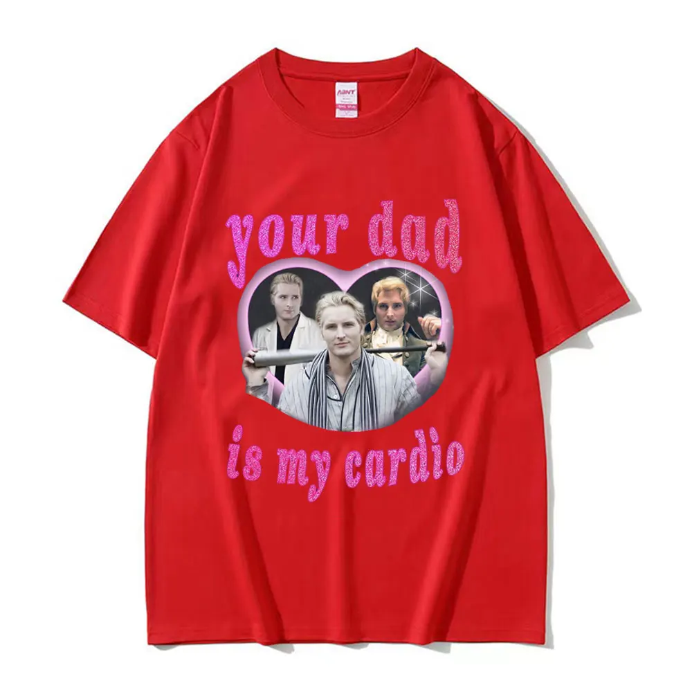thumbnail image 1 of Dilf Carlisle-camisetas de gran tamaño para hombre, ropa de calle de algodón, talla europea, Verano, 1 of 5