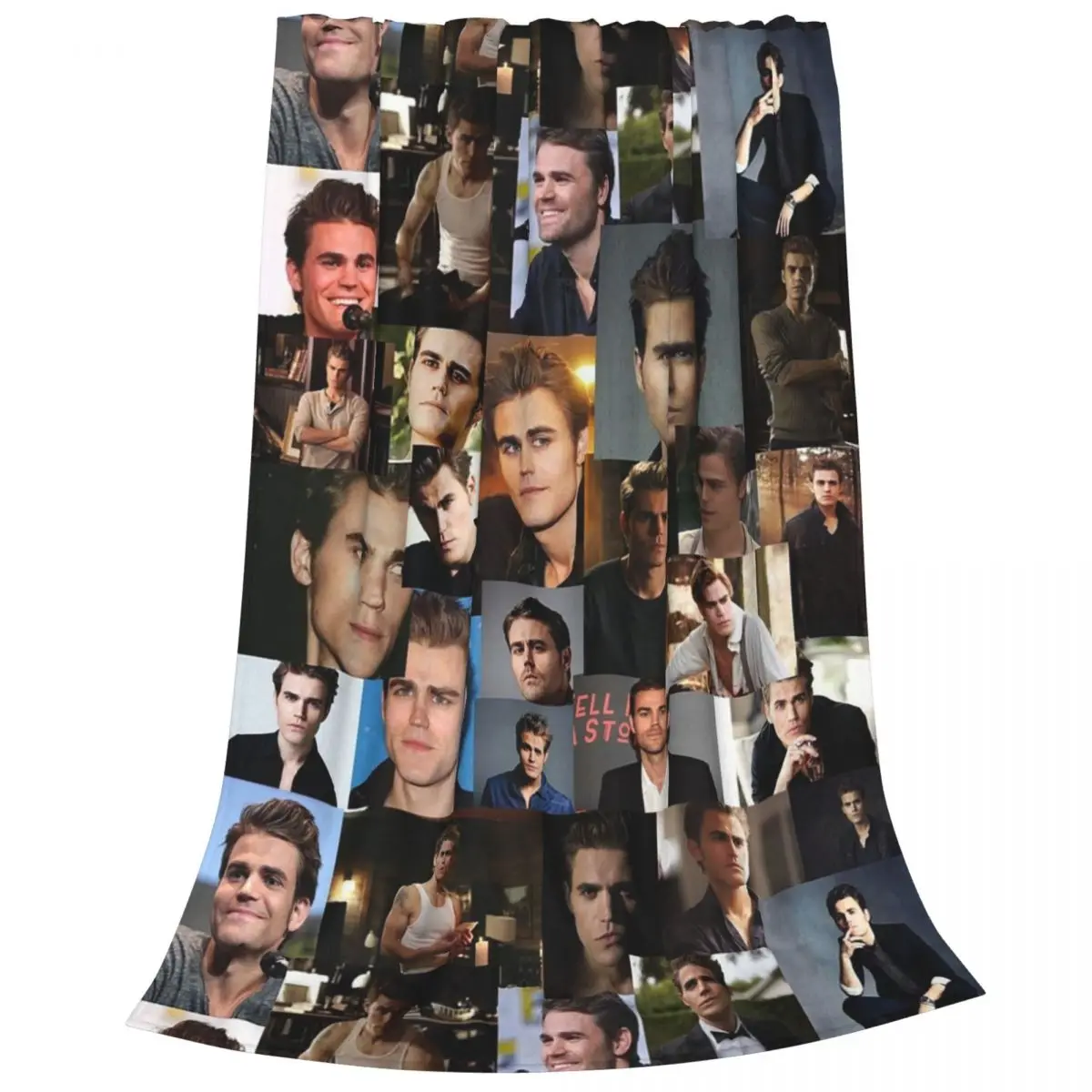 Paul Wesley Blanket Fleece Super Soft Sofa Throw Blankets For Home Bedroom Travel Throws Bedspread Quilt 2