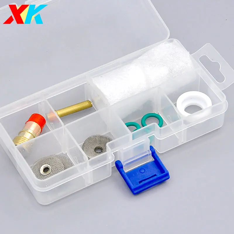 WP-17/18/26 ġ ׼     Ͱִ TIG 11PCS ŰƮ Stubby Lens  Pyrex Glass Cup Gasket