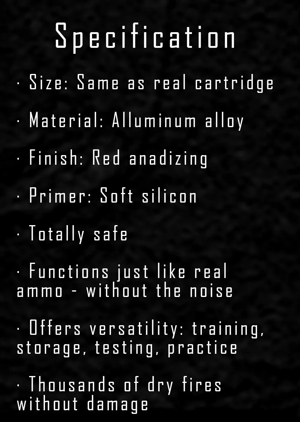 Accessoires de tir à sec Vector Optics