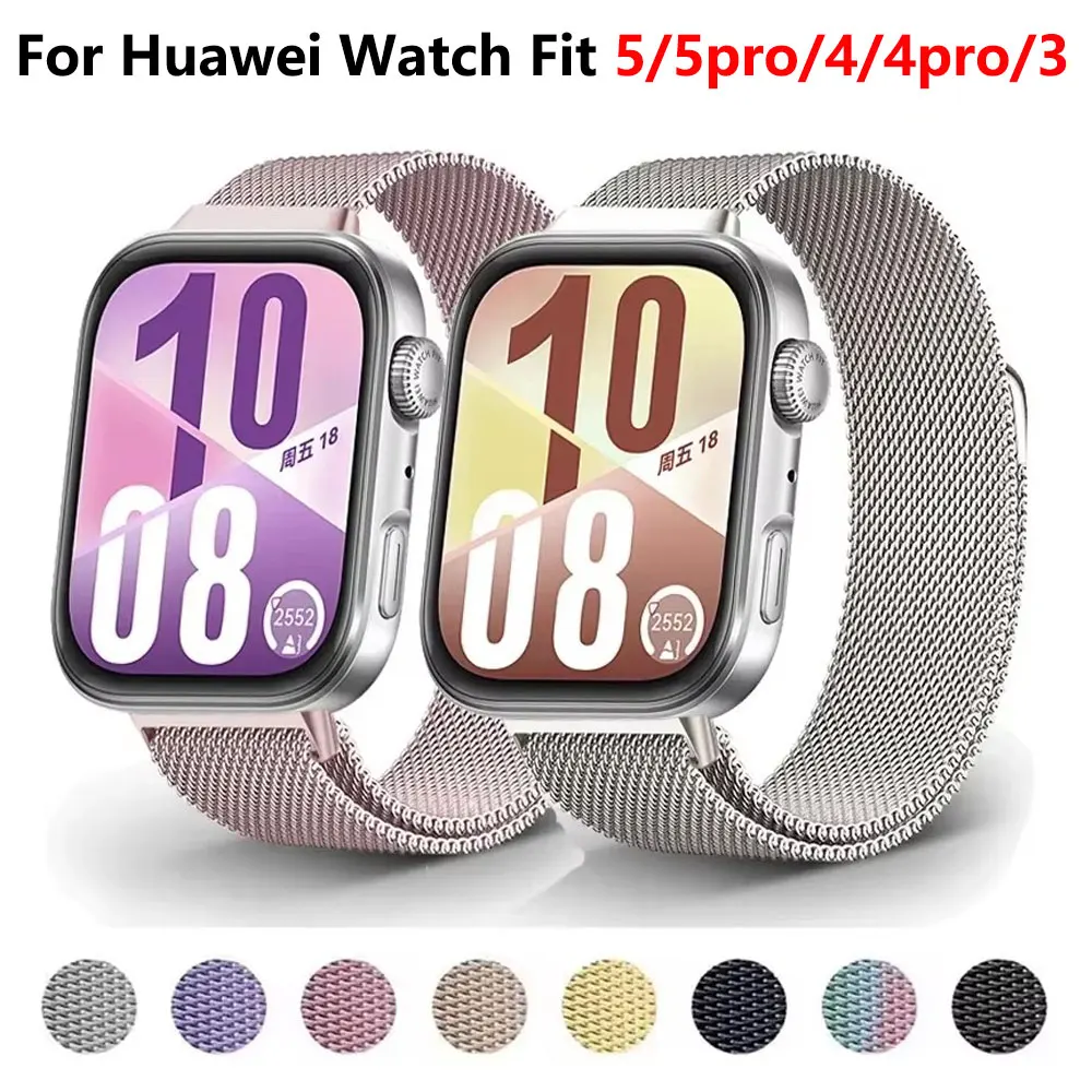 Elegant Milanese Loop Magnetic Stainless Steel Watch Band Accessory