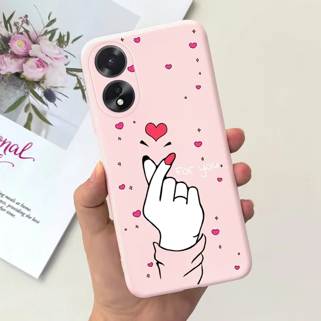 Custodia Morbida Per OPPO A18 E A38 - Silicone TPU, Protezione Anti-Graffio, Colore Rosso - Foto 9