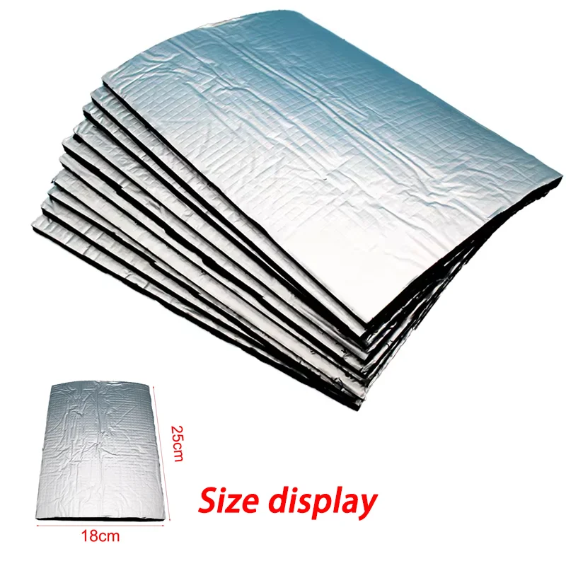 5mm Car Soundproofing And Insulation Pads Enhance The Heat Insulation And Noise Reduction Effect Of Car Box Trucks 1/5/10shee sound proof mat sound insulation mat heat insulation mat sound deadener mat