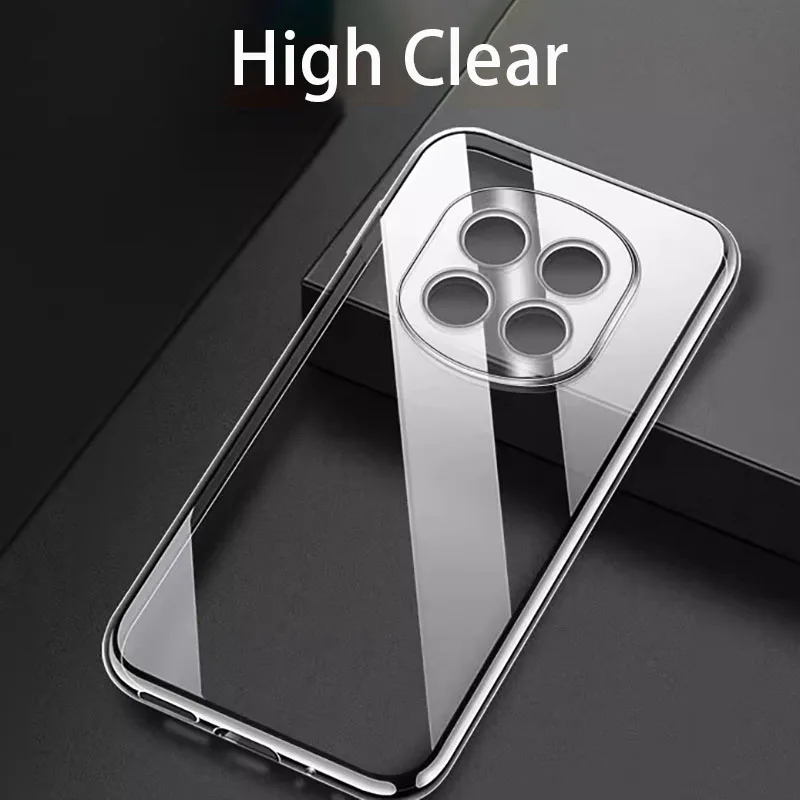 Sleek Slim Clear Soft TPU Transparent Phone Case - Perfect Fit Cover s Capa