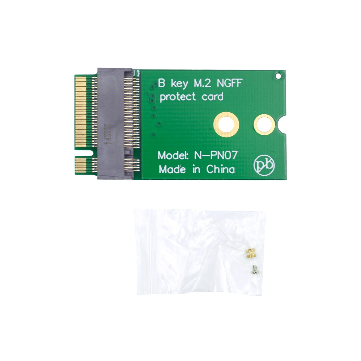 

Cablecc B-Key NGFF 22x30mm to 22x42mm Male to Female Extension Adapter for LTE Card 2230 SSD