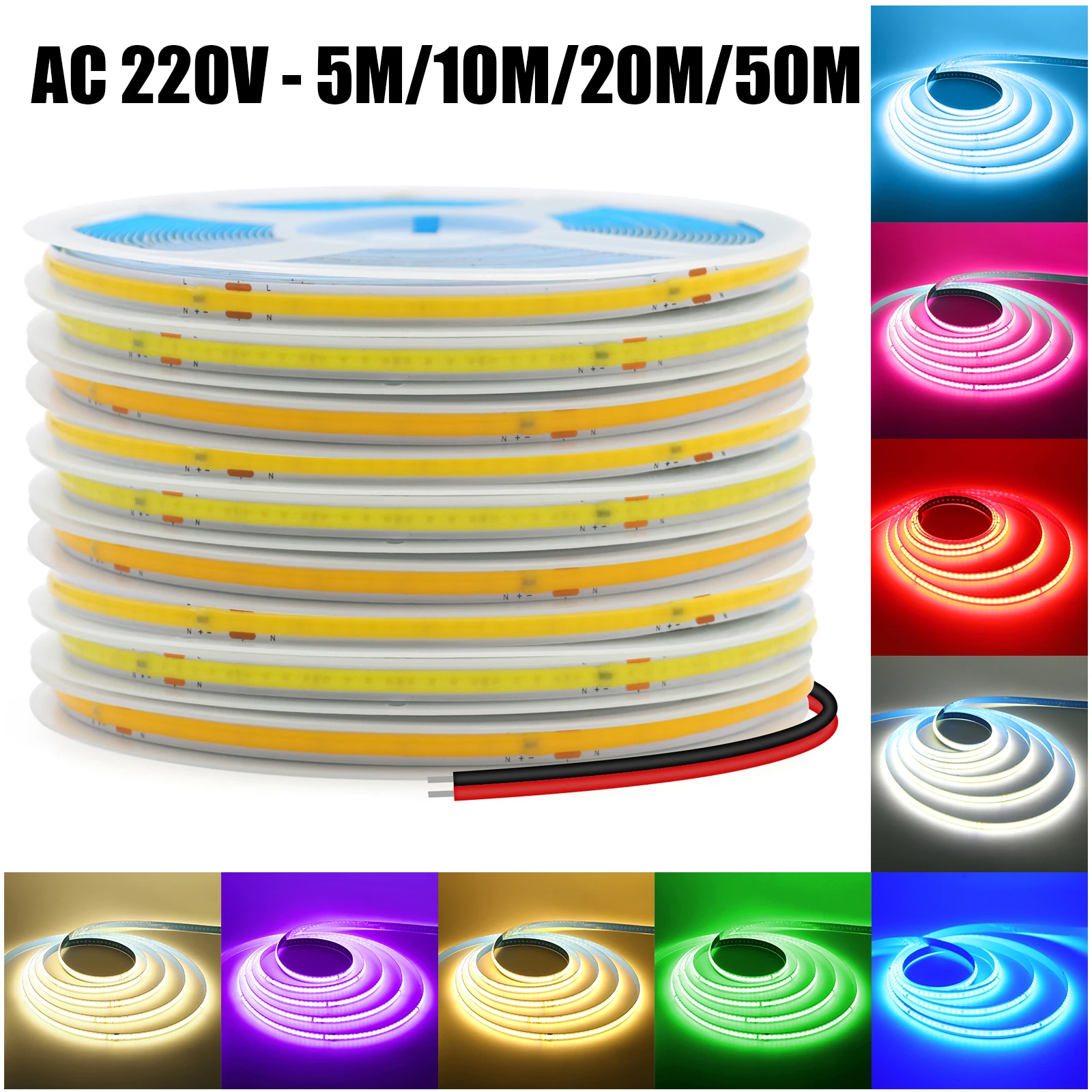 Vibrant Flexible LED Ribbon Light - Multi-Color Options