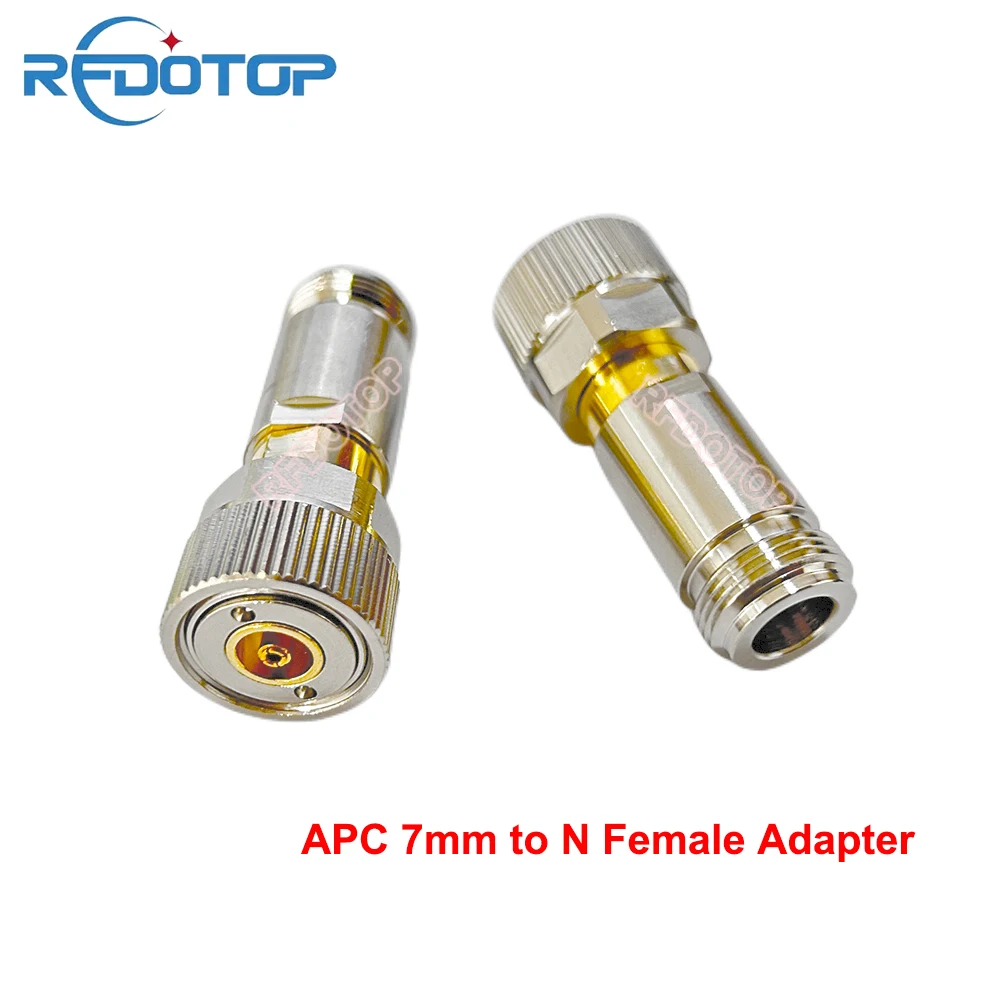 Calibração Adaptador Jack Fêmea para Analisador de Rede Teste de Alta Frequência Wifi Apc7 Apc7 para L16 Atacado 1pc