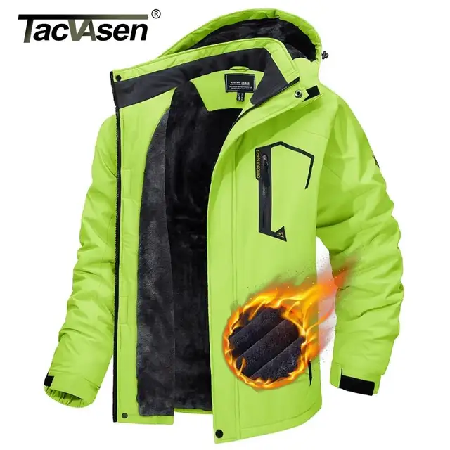TACVASEN Fleece Lining - Work Jacket