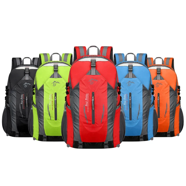 Bolsa de Montañismo al aire libre de 40L, mochila deportiva impermeable,  mochila de viaje ligera, bolsa de senderismo, mochila de Trekking para  hombres - AliExpress