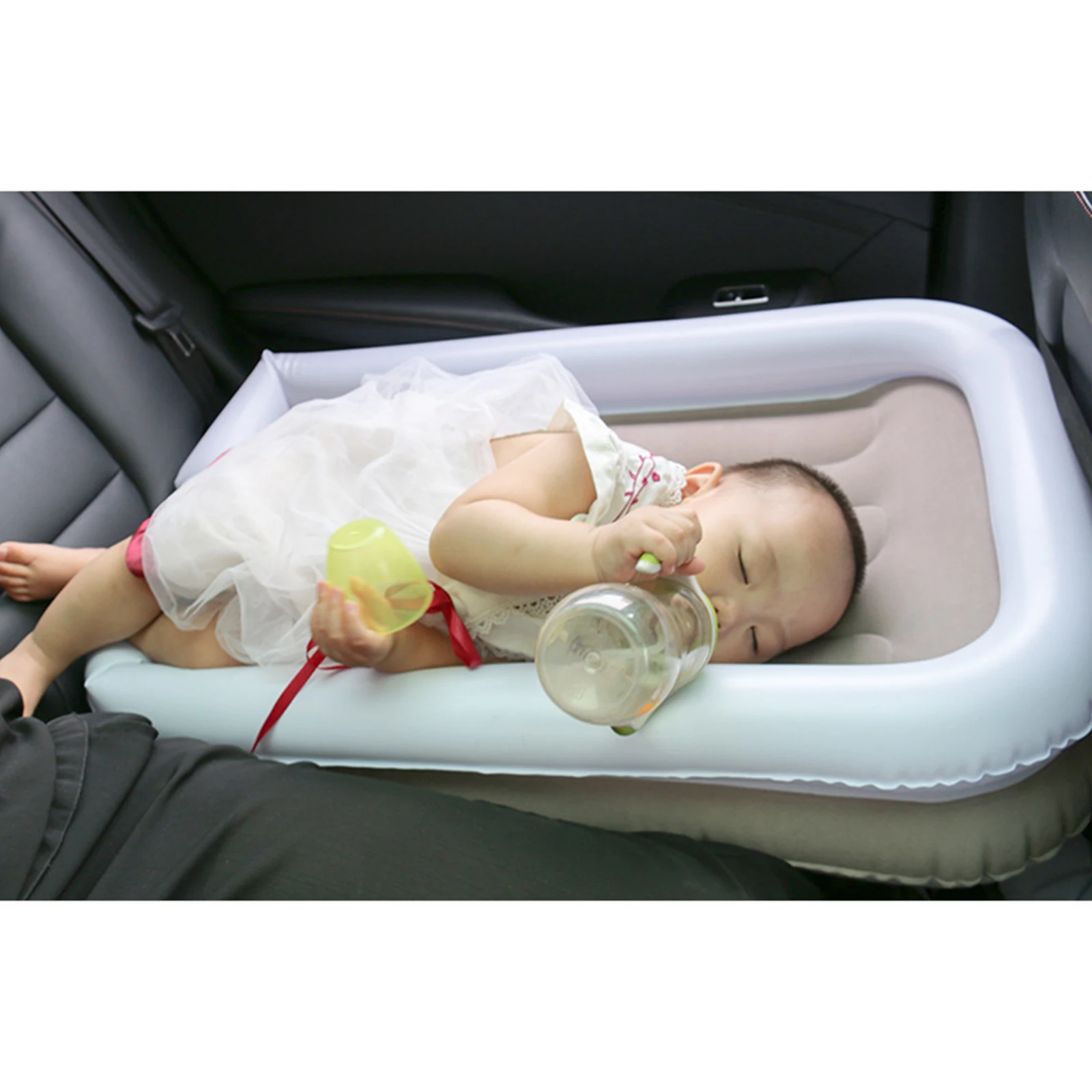 

Baby Inflatable Bed Car Mattress To Sleep Air Matt For Car Air Plane High Speed Rail Foading Bed Travel Comfortable Accessory