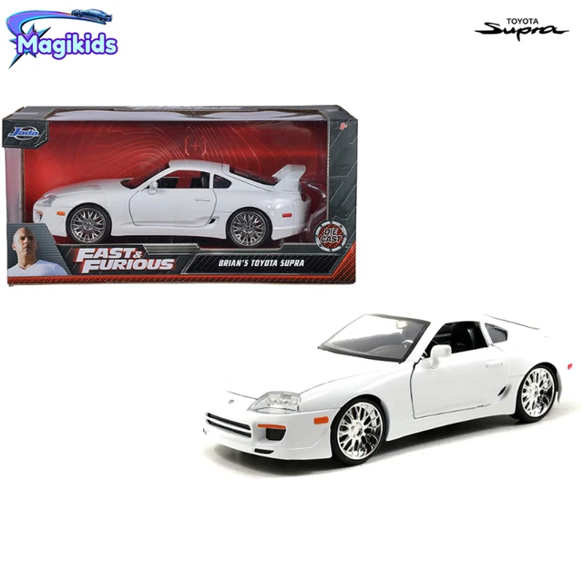 1:24 Fast and Furious Brian 1995 Toyota Supra Collectible Figures