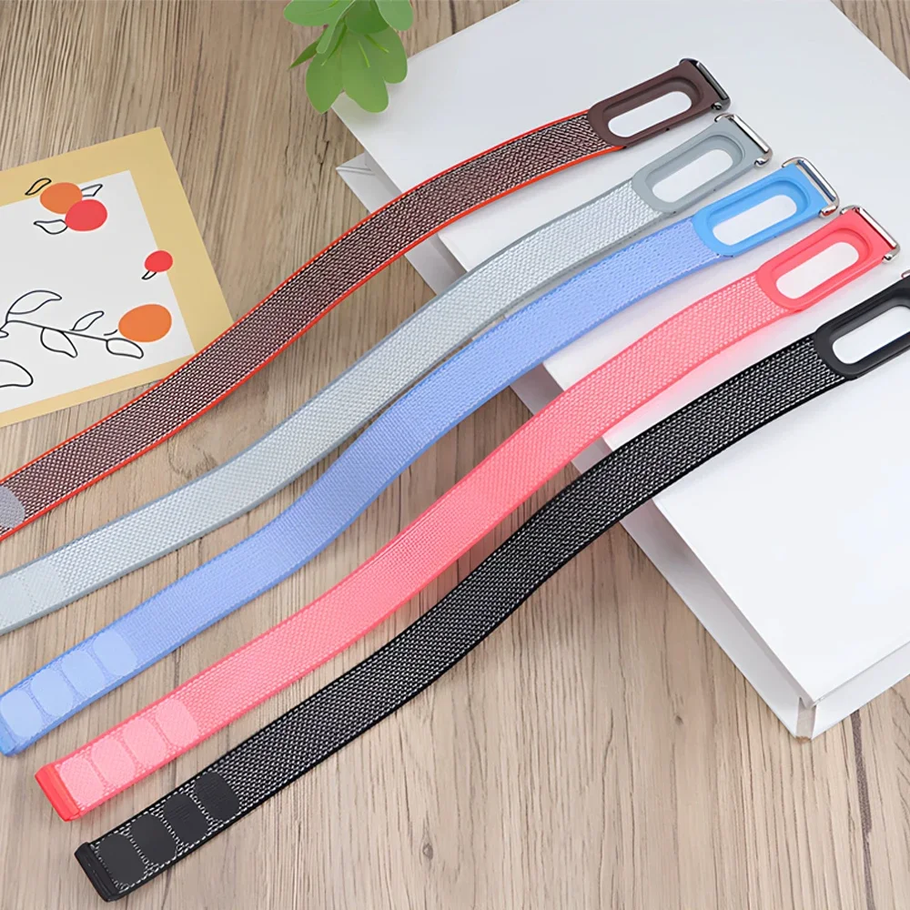 Adjustable Nylon Loop Fitness Tracker Bicep Armband Strap