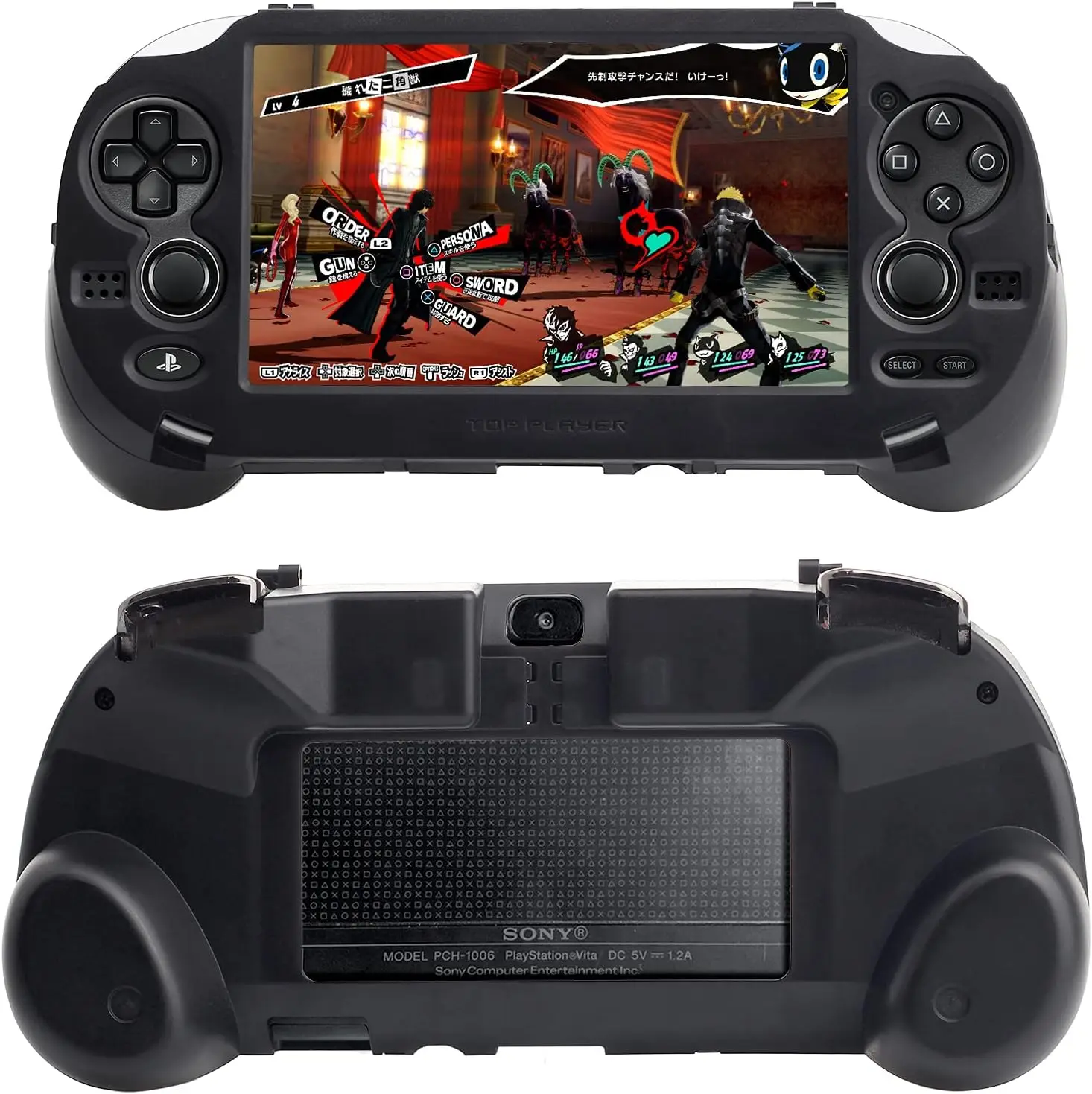 Psv 1000の保護ケース,jopad,ハンドグリップシェル,l2およびr2