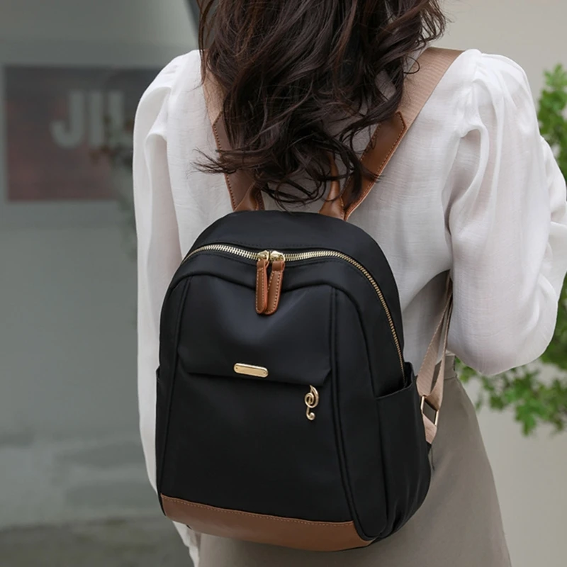 Casual Travel Bag Backpack Middle High School College Backpacks Large Capacity Bookbags for Girl Student Splashproof