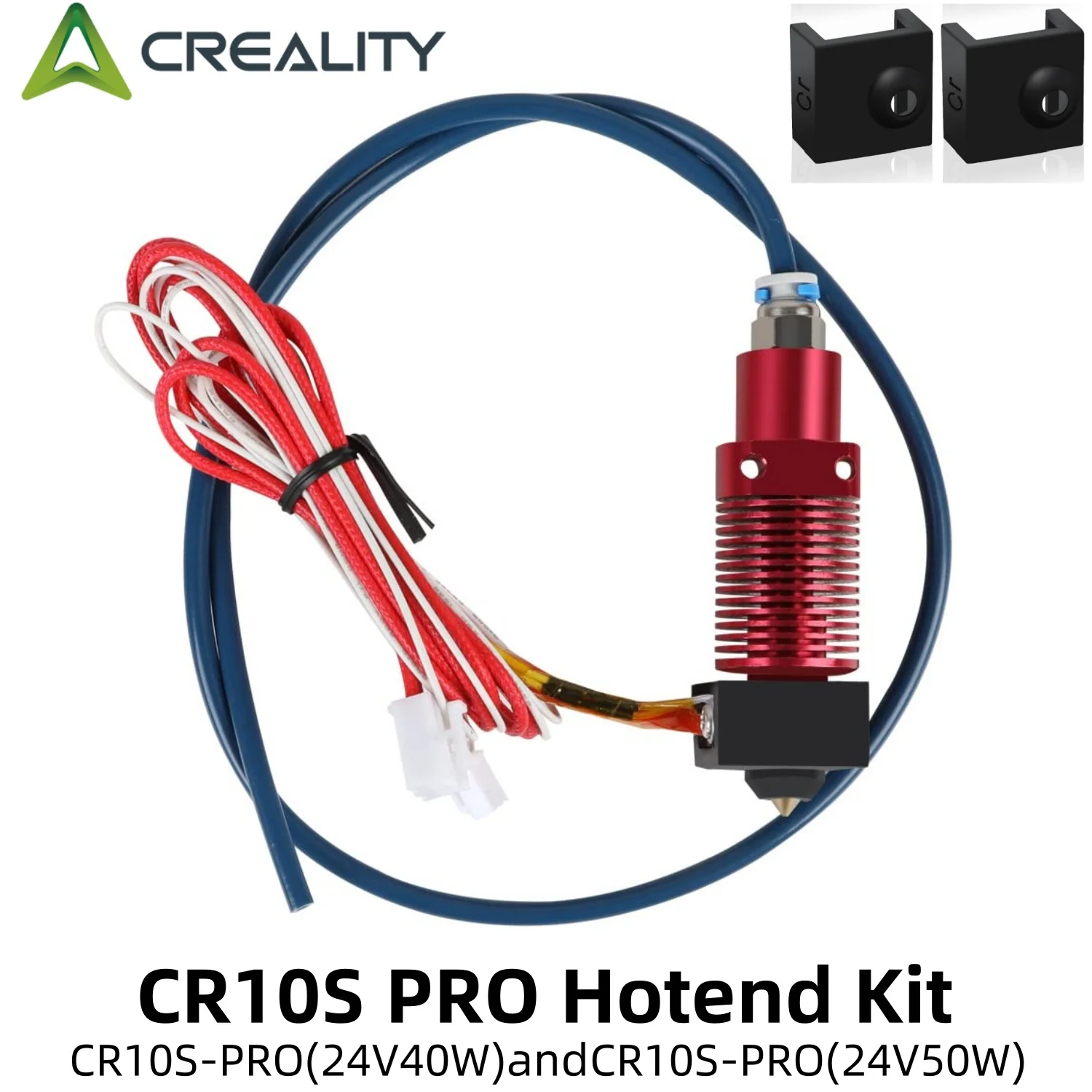 Creality Original CR10S PRO Hotend Kit 24V 40/50W Druckkopf CR-10 Max Extruder Hotend End Kit für CR10S PRO V2 3D Drucker